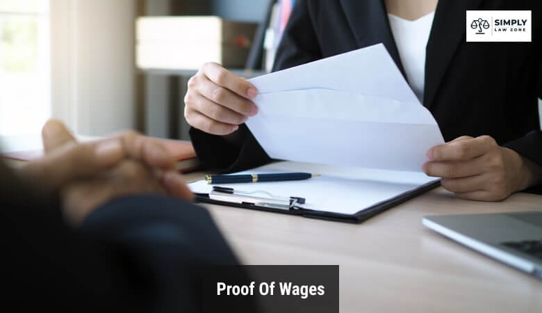 Proof Of Wages