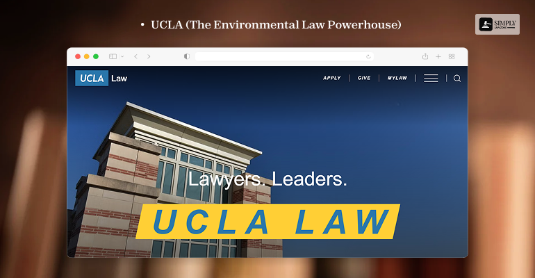 UCLA (The Environmental Law Powerhouse)