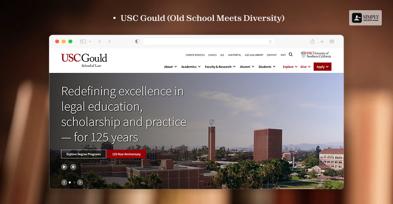 USC Gould (Old School Meets Diversity)